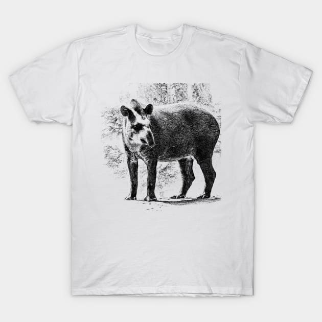 Tapir T-Shirt by Guardi